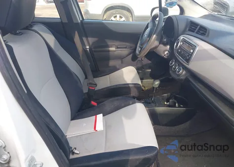 2012 Toyota Yaris L из США, поврежденный, VIN JTDKTUD37CD536629